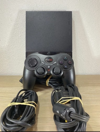 Ps2 slim nera charcoal - ps2,