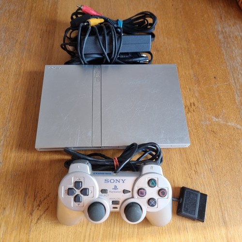 Console playstation slim - playstation,