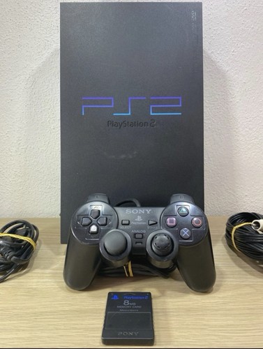 Ps2 fat nera - fat, console