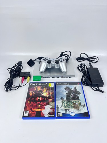 Sony playstation slim silver - sony,
