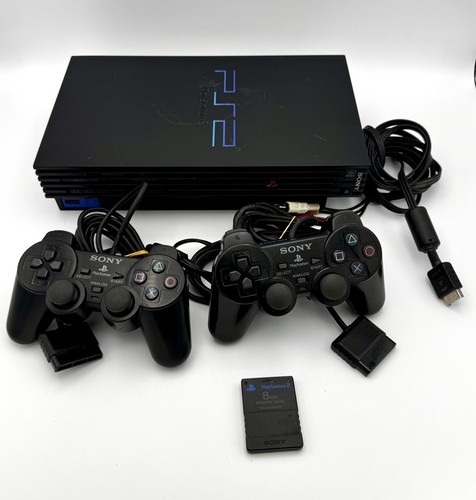 Ps2 console fat pal sony - console,