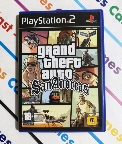 Ps2 grand theft auto san - ps2,