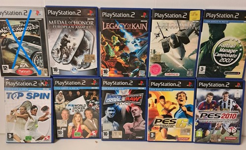 Lotto giochi ps2 usati pal - giochi,