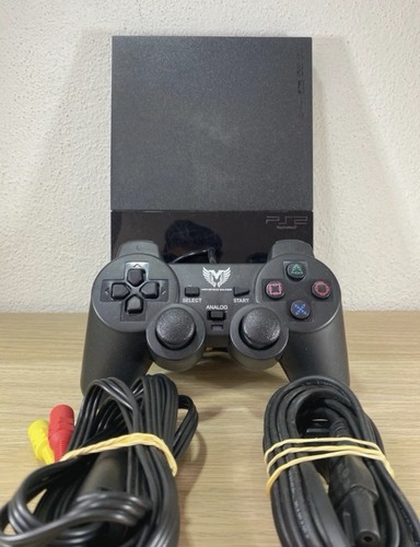 Ps2 slim nera - slim, scph-90004