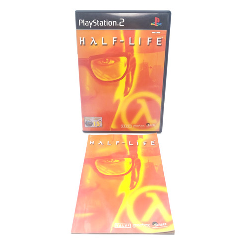 Half life sony ps2 black - ps2, label